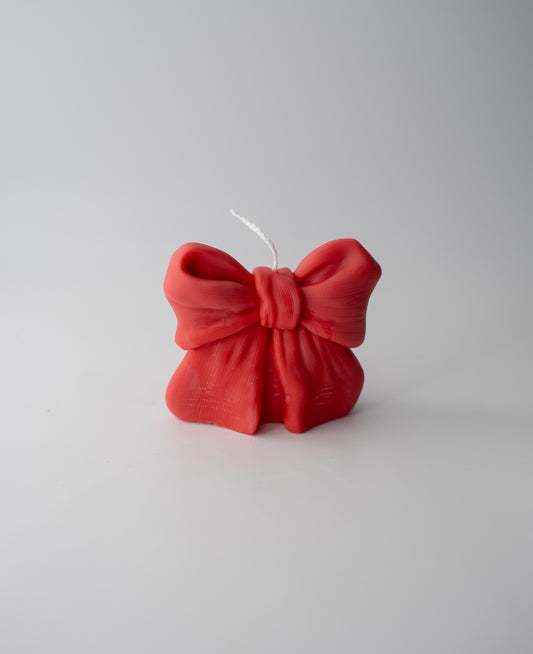 Bougie Nœud de Noël