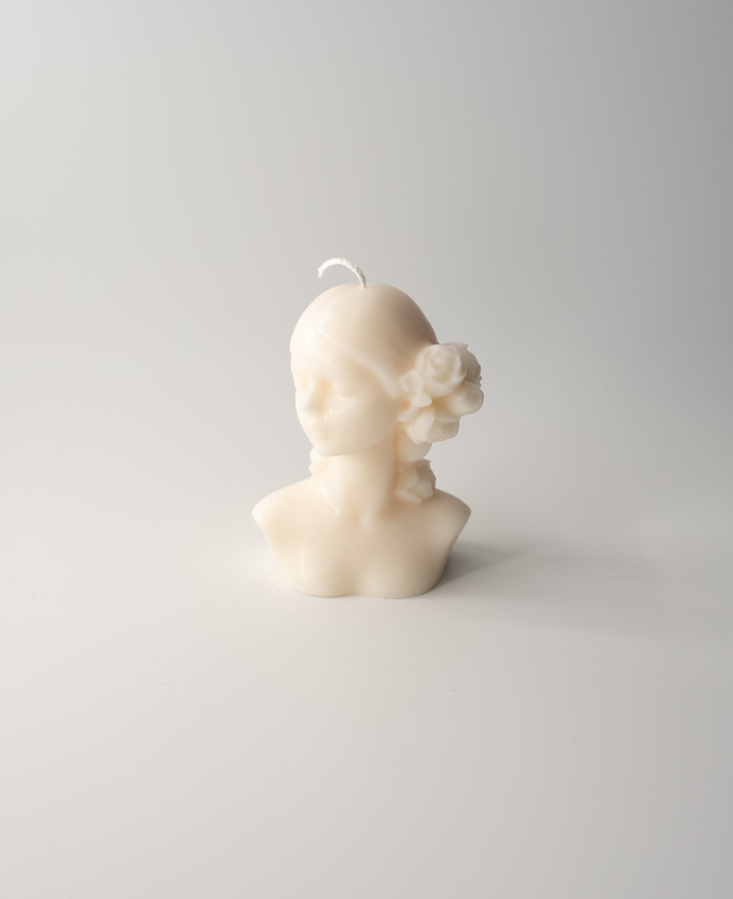 Bougie Femme Fleurie