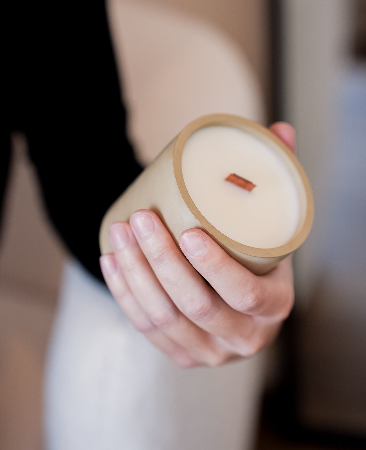 Bougies pots faits main