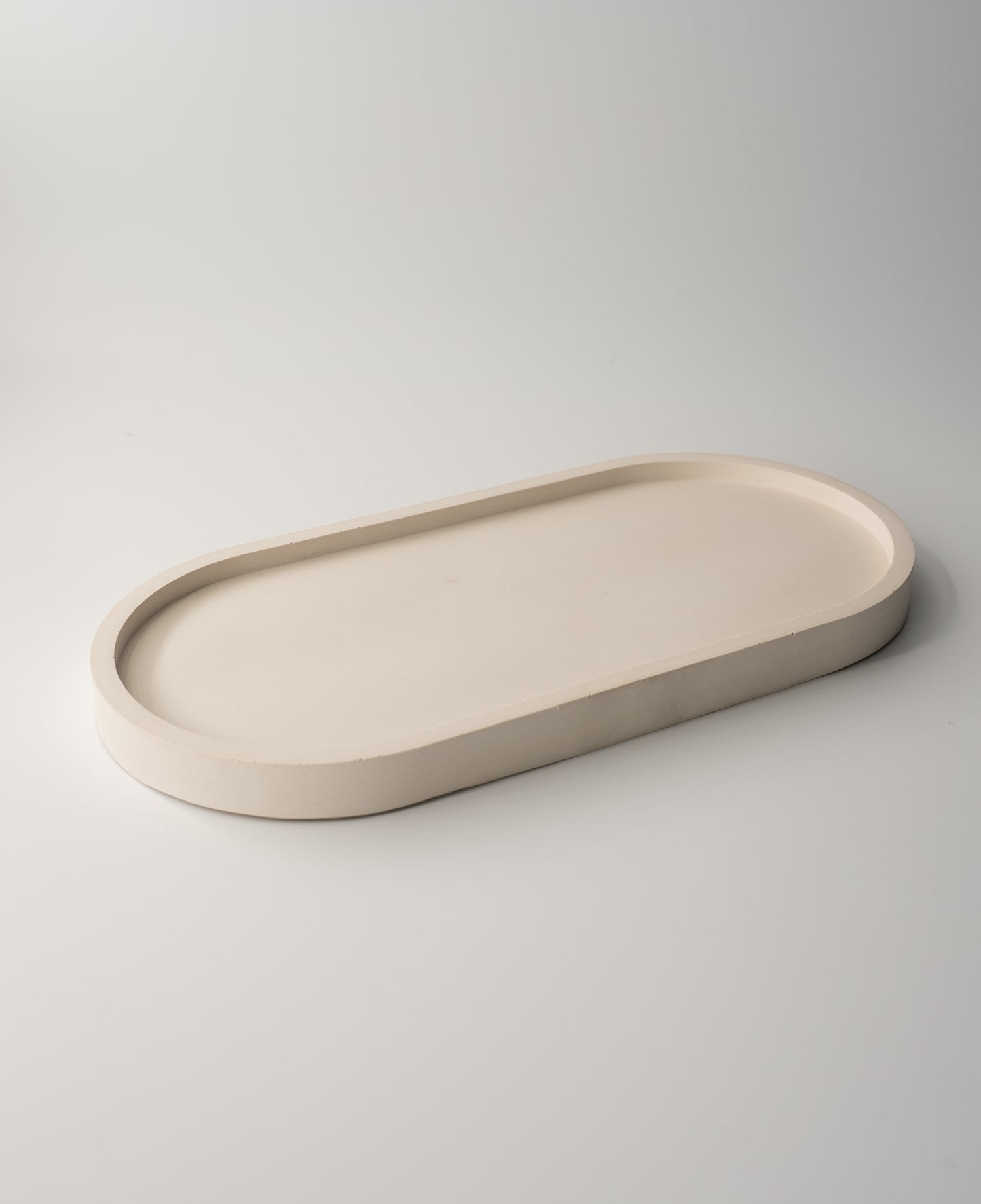 Plateau décoratif ovale