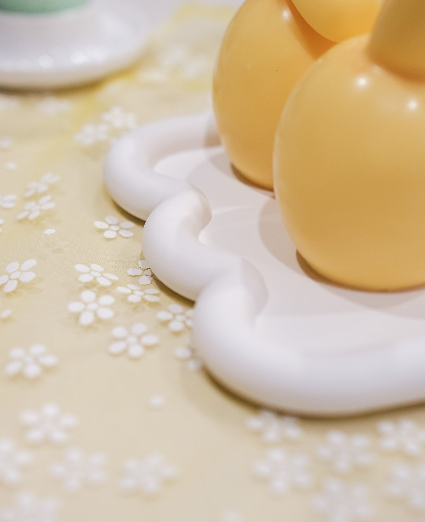 Plateau décoratif courbé